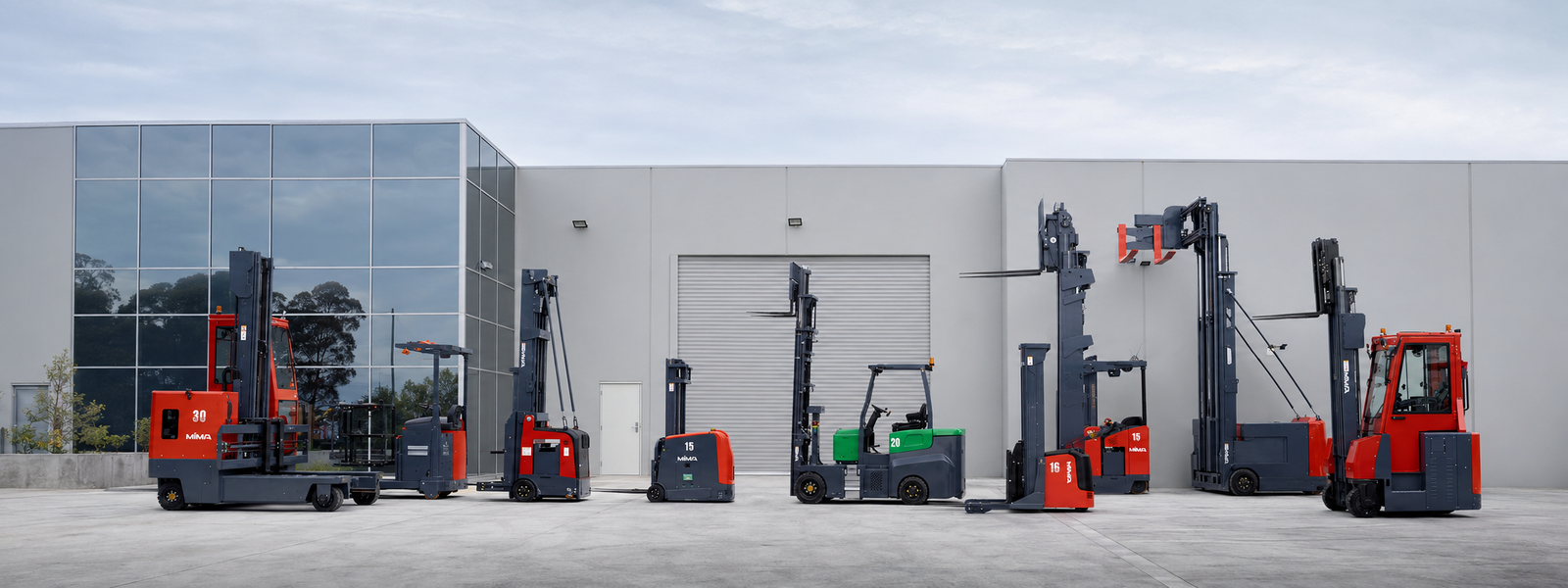 MiMA Forklift Australia Showroom