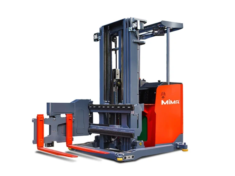 0.8T Stand-on Electric 3-way Pallet Stacker MC08